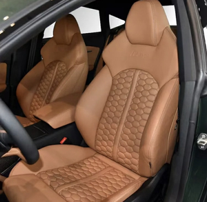 Fundas de Asiento de Diseño RS6 y Tapicería de Cuero de Repuesto para Todos los Modelos <span class=keywords><strong>Audi</strong></span> A3 A4 A5 A6 A7 A8 S3 S4 S5 S6 S7 S8 - Product Image 5