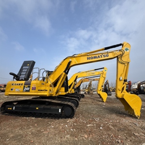 Excavadora Hidráulica Compacta Komatsu PC240LC 24T con Motor y Bomba Cummins para Riego Agrícola y Desarrollo de Terrenos Agrícolas - Product Image 1