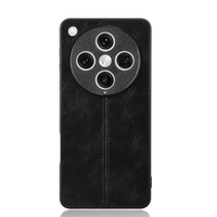 Coque arrière en cuir de luxe pour OPPO Reno12 F 5G Reno 7 A36 Find X5 X8 X7 Ultra C30 A78 A79 C55 Skin PU Couverture arrière