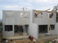 Villa en acier léger de haute qualité pour complexe hôtelier à Bali, maison préfabriquée de luxe à ossature métallique, villa préfabriquée en acier léger tendance