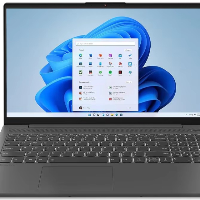 Ideapad 15 Laptop, AMD R-yzen 5 5500u, 8GB RAM, 512GB SSD, Window-s 11 Home