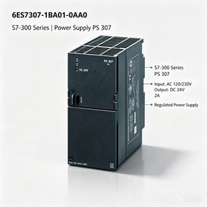 6ES7307-1BA01-0AA0,6ES7 307-1BA01-0AA0,สำหรับ PLC SIMATIC S7-300 PS307 แหล่งจ่ายไฟแบบควบคุม,อินพุต AC120/230V,24VDC - Product Image 1