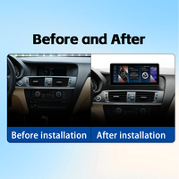 Android14 Nouveau Qualcomm 665 Car Dvd Radio Stereo DVD Player GPS Navi pour BMW X3 F25 X4 F26 Wireless Carplay Android Auto