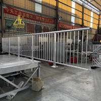Panneau de clôture en aluminium soudé pour la protection des zones de réservoir, résistant aux impacts, durable, barrière de sécurité extérieure