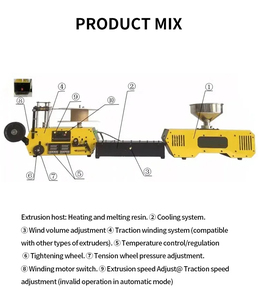 Desktop 3D Printer <strong>Extruder</strong> Recycling <strong>Machine</strong> Mini 3D Filament Extrusion <strong>Machine</strong> PP/PS/PE Support Speed Adjustable <strong>Automatic</strong> - Product Image 5