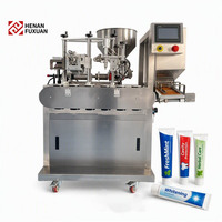 Machine d'emballage de tubes fins en aluminium pour dentifrice, crème cosmétique, graisse, chocolat – Remplisseuse et scelleuse thermique – Fournisseur