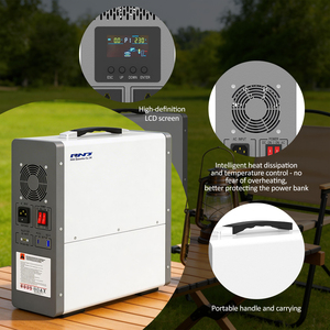 Générateur solaire compact 1200W avec poignée, station d'alimentation portable 1,28 kWh pour une alimentation nomade et une sauvegarde de l'énergie à domicile - Product Image 2