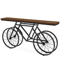 Table console moderne de luxe en forme de cercle pour salon, salle à manger, couloir, entrée, en marbre avec cadre en métal doré, multifonctionnelle