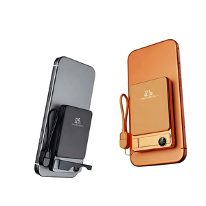 Batterie externe ultra-fine 20W, chargeur de téléphone <span class=keywords><strong>portable</strong></span> <span class=keywords><strong>portable</strong></span>, petites batteries externes, batteries externes fines, batterie externe magnétique sans fil 10000mah - Product Image 1