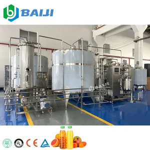 Hoàn toàn tự động dứa cam xoài nước ép trái cây chân không degasser Tank degassing máy