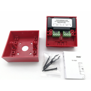 Rücksetzbare Notent riegel ung 12V Smart Security Alarmsystem mit rotem ABS-Brems glas Manueller Ruf punkt Ausgangs schalter - Product Image 5