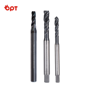 OPT M12 M3 BSPP Filetage Taraud HSS et Carbure Spirale Cannelé <span class=keywords><strong>Tarauds</strong></span> UN pour Tour Machine Taraud et Die Kit Caisse De Taraud Outils - Product Image 2