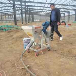 Chuyên nghiệp cấp công nghiệp hoàn toàn tự động thạch cao trát vữa phun máy thạch cao phun máy - Product Image 4