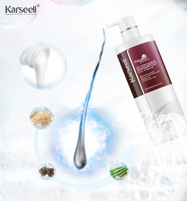 Karseel, оптовая продажа, хорошее качество, Травяные Эссенции, увлажняющий шампунь и кондиционер, набор для ухода за волосами от повреждений волос