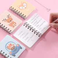 Gruselige sarkastische Garten periode kritzeln Leder Feld Raum Kawai Timebox Journal Spiral Mini Notebook