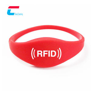 방수 어린이 Rfid 팔찌 실리콘 스마트 태그 Rfid 밴드 <span class=keywords><strong>Nfc</strong></span> 팔찌 Waterpark - Product Image 3