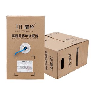Jinghua Cat6 Network <b>Cable</b> 305m Pure Copper PVC Jacket Non Shielded <b>For</b> <b>Computer</b> Use - Product Image 3