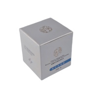 Boîtes en carton rigide personnalisées, carton ivoire, gaufrage à chaud or, recyclables, emballage rectangulaire pour les soins de la peau et les soins personnels