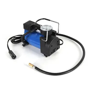 Mini compressore d'aria automobilistico classico portatile e maniglia pompa per auto DC 12V e OEM con cassetta degli attrezzi