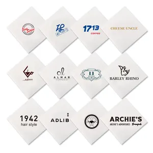 Wholesale Customized Printed Cocktail Disposable Paper Napkins With Logo