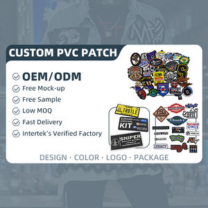 후크앤루프 패스너가 있는 도매 고무 깃발 배지 패치 전술적 모랄 패치 - Product Image 6