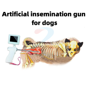 Cane femmina portatile pistola per inseminazione visiva HD 360 gradi girevole veterinaria artificiale digitale per Video inseminazione - Product Image 4