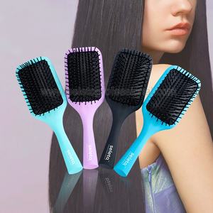 Denman-cepillo de pelo para salón de belleza, productos de estilismo para el cabello, extensión de masaje personalizado, paleta rizada para el cuero cabelludo - Product Image 6