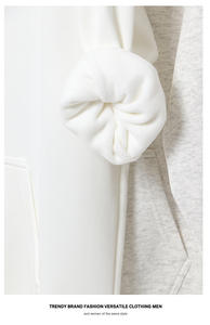 Sweat à capuche unisexe, vêtements de golf personnalisés, broderie 3D, tissu performant, extra doux, confortable, vêtements de sport, élasthanne/coton - Product Image 5