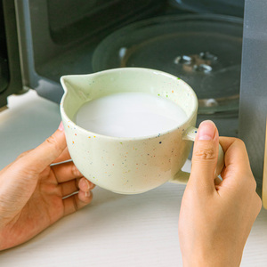 Tazón de Cerámica Grande con Boca Puntiaguda, Colorido y Moderno, para Batir Huevos, Servir Ensaladas, Jarra para Cocina - Product Image 2