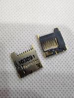 9 (8 + 1) Positionen SMD-Kartenstecker Secure Digital microSD Oberflächenmontage Rechtwinklig Gold 503398-1892