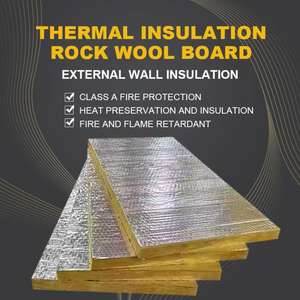 Tradicional 25-200mm Construção Engenharia E Real Estate Board Lã Escória Painéis Acústicos Lã Mineral Rock Lã Vidro - Product Image 2