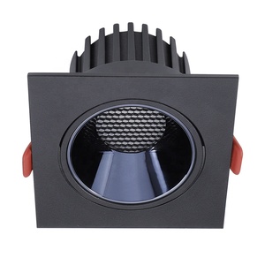 Thương mại ánh sáng tại chỗ tổ ong <span class=keywords><strong>Downlight</strong></span> chống chói Dali thay đổi độ sáng CCT 15 Watt 12 Watt lõm <span class=keywords><strong>LED</strong></span> <span class=keywords><strong>COB</strong></span> Spotlight - Product Image 4