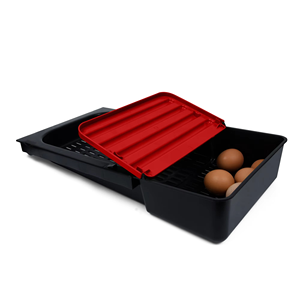 Bandeja <span class=keywords><strong>de</strong></span> Recolección <span class=keywords><strong>de</strong></span> Huevos con Tapa Abatible, Fácil Acceso, Nueva Bandeja <span class=keywords><strong>de</strong></span> Plástico para Granja Avícola, en Oferta - Product Image 3