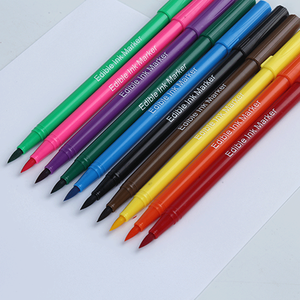 Pennarello Commestibile di Alta Qualità Nuovo Stile 20 Colori Punta Doppia in Plastica Grado Alimentare - Product Image 5
