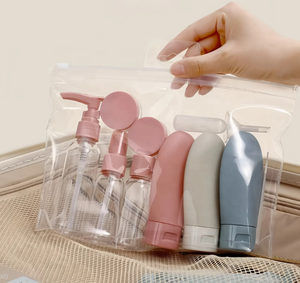 Ready to <strong>Ship</strong> Travel <strong>Bottles</strong> Set 11pcs Leak Proof Squeezable Containers for Toiletries Conditioner Shampoo Lotion Travel <strong>Kit</strong> Set - Product Image 1