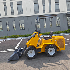 Nhà vườn nhỏ nhỏ trượt chỉ đạo Bộ nạp di động <span class=keywords><strong>mini</strong></span> Skid Steer loader động cơ diesel S490 - Product Image 1