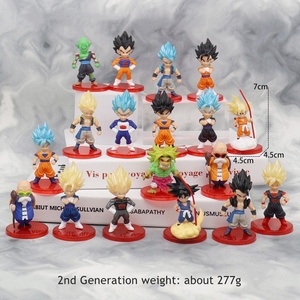 Ensemble de 18 figurines miniatures Dragon Z Ball de 7,5 cm, jouet de dessin animé <span class=keywords><strong>Saiyan</strong></span> <span class=keywords><strong>Goku</strong></span> <span class=keywords><strong>Super</strong></span> <span class=keywords><strong>Saiyan</strong></span> pour les fans d'anime - Product Image 2