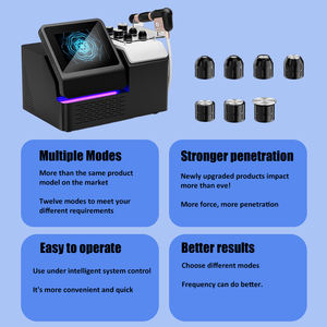 Nouvelle machine de massage vibratoire musculaire Turbo, machine de modelage du corps, massage multifonctionnel à impact, instrument - Product Image 4