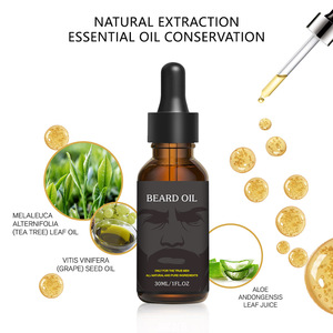 Aceite para Barba y Bigote Orgánico para Hombre, 100ml 50ml 30ml, Marca Privada, Bajo MOQ, Venta al Por Mayor OEM, el Mejor Aceite para el Crecimiento de la Barba - Product Image 3