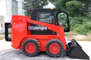 รถตักล้อยางใหม่ที่มีการขนถ่ายขนาดใหญ่ในระยะไกลใช้อุปกรณ์เสริมที่ดันหิมะเพื่อล้างหิมะ - Product Image 3