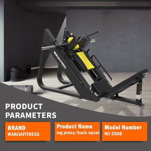 Phòng tập thể dục chuyên nghiệp đào tạo cơ bắp thiết bị tập thể dục Tấm nạp chân Báo Chí/hack Squat giá bán buôn cho tập thể dục - Product Image 3