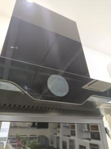 <span class=keywords><strong>Hotte</strong></span> de cuisine intelligente Jiaye avec écran en verre trempé, fournisseur professionnel, design moderne en forme de 7, OEM, <span class=keywords><strong>hotte</strong></span> de cuisine de luxe - Product Image 5