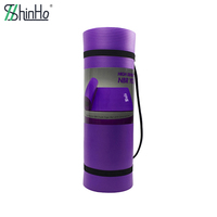 Tapete de Yoga NBR de Alta Densidad Antideslizante, Duradero y Ecológico de Shinho Manufacturer para Ejercicio, Fitness, Pilates, Gimnasio, Interior y Exterior
