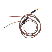 Câble audio Jack de remplacement pour réparation de casque, fil de maintenance DIY pour écouteurs