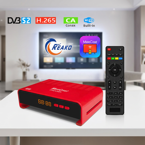 Receptor de Satélite Digital FHD265+ Dvbs2 con Wi-Fi Integrado, Decodificador de Canales Gratuitos 1080P, Receptor de <span class=keywords><strong>TV</strong></span> GX6605H para África, Receptor CAS - Product Image 1