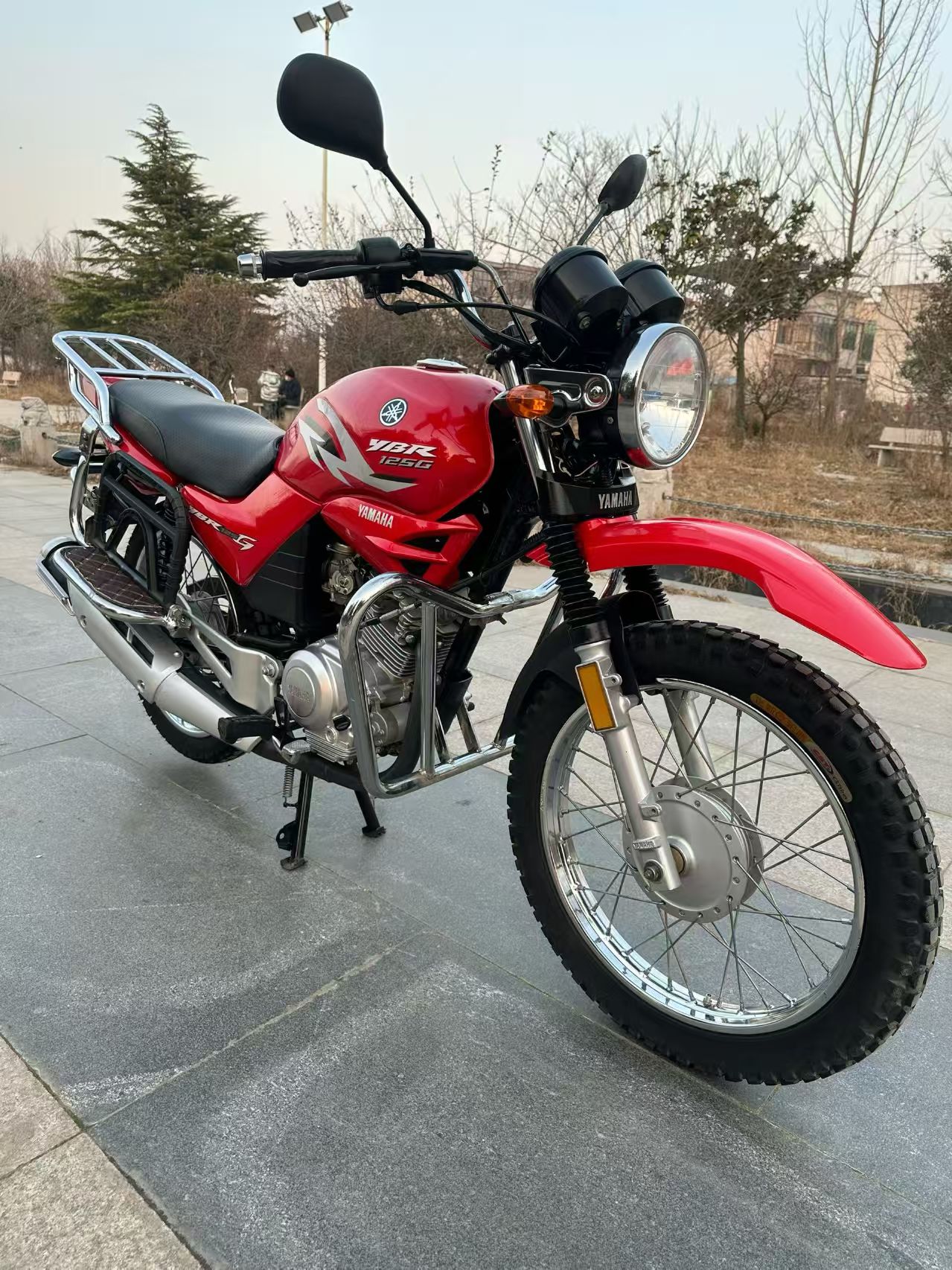 Used Yamaha1 YBR 125 125cc Street Motorcycle: Low Mileage