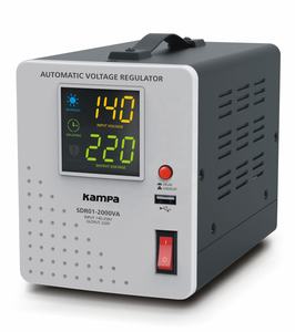 Стабилизатор напряжения AVR 500VA до 10000VA однофазный Автоматический регулятор напряжения со светодиодным цветным экраном - Product Image 1