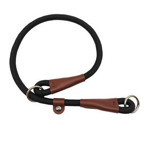 Slip <span class=keywords><strong>Collar</strong></span> Nylon Rope Choke <span class=keywords><strong>Collar</strong></span> für das Hunde training-No Pull Round <span class=keywords><strong>Martingale</strong></span> Hunde halsband für kleine mittelgroße Hunde - Product Image 1