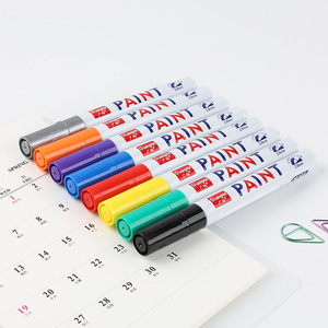 En gros 12 Couleurs Inodore <span class=keywords><strong>Peinture</strong></span> Marqueur Stylo Ensemble Non-Fading Non-Toxique <span class=keywords><strong>pour</strong></span> DIY Album Graffiti <span class=keywords><strong>Voiture</strong></span> <span class=keywords><strong>Pneu</strong></span> Non-Toxique <span class=keywords><strong>Peinture</strong></span> - Product Image 6