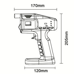 Mitrailleuse à bulles de fumée <span class=keywords><strong>Barman</strong></span> avec logo gratuit Pistola De Vapor Keffc Fumer Infuseur portable pour la fête - Product Image 4